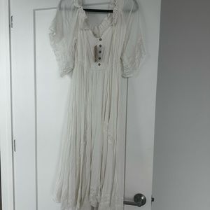 Vici collection Bormann ruffled dress